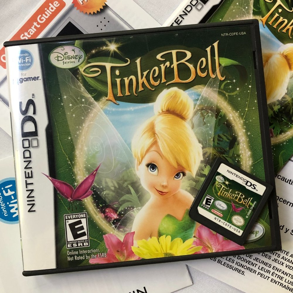 Disney Fairies: Tinker Bell for Nintendo DS Game Compete with Manual